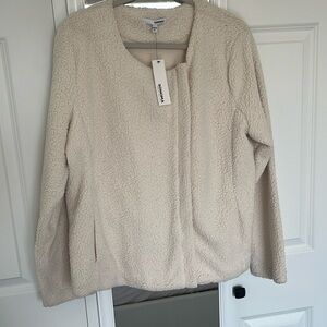 Sonoma New With Tags Faux Fur Fuzzy Jacket Size X-Large